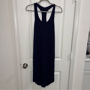 Navy BLQ MIDI Dress